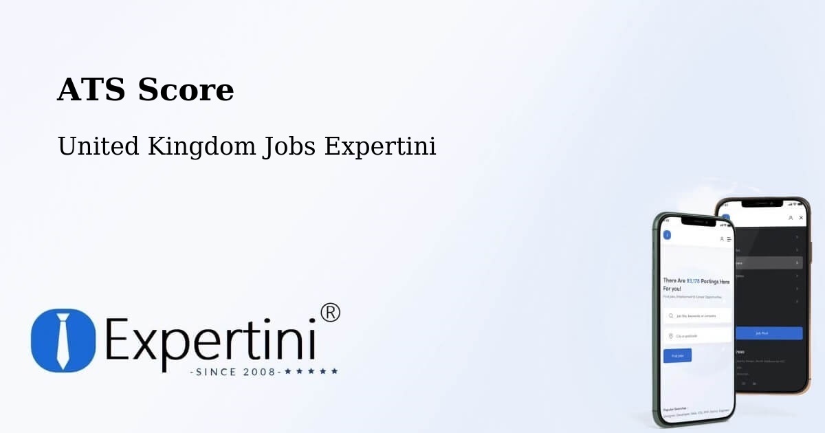 Resume ATS Score & Job Description Match Tool – Brigg - United Kingdom Jobs Expertini